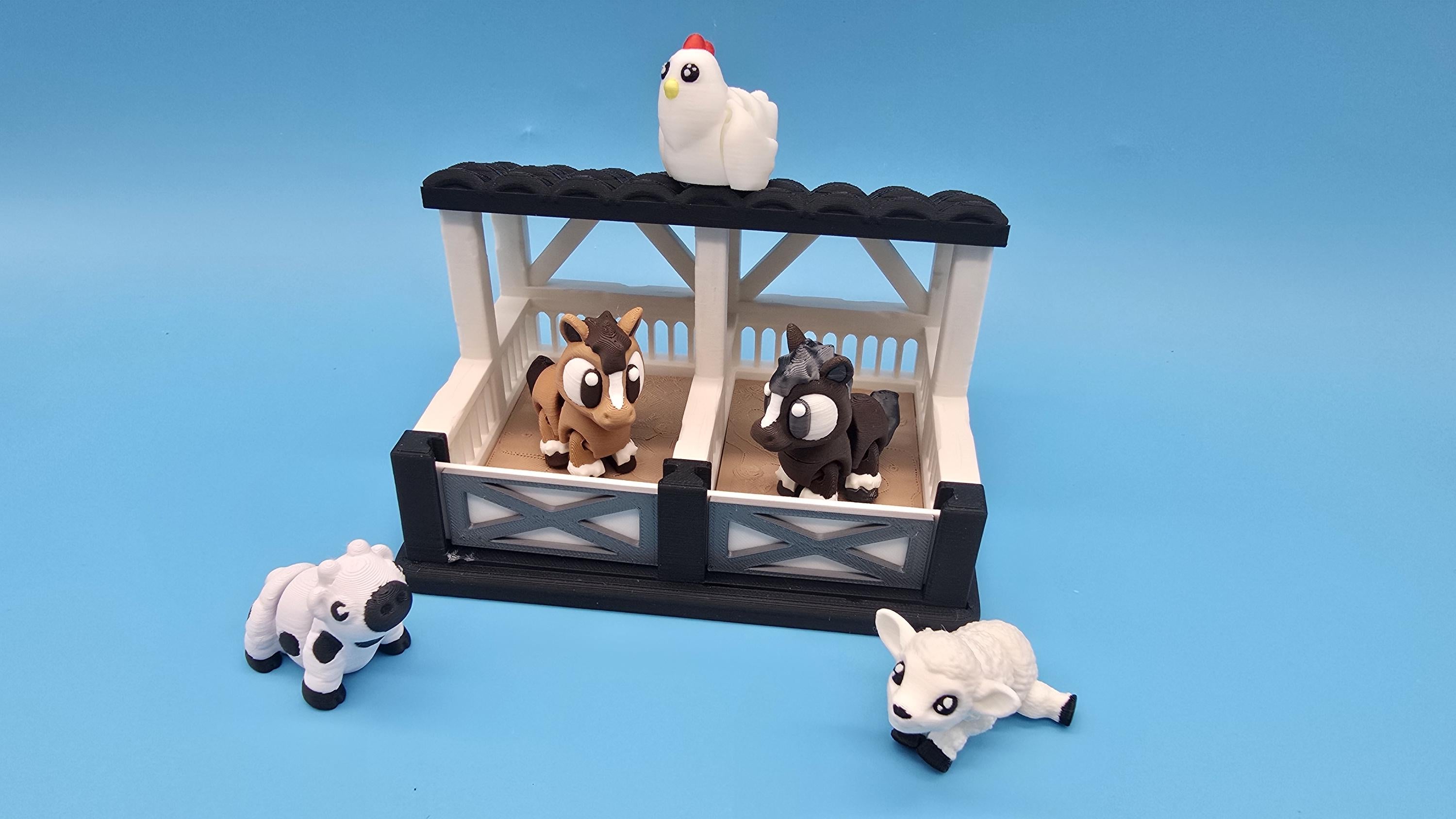 Farm Stable Playset