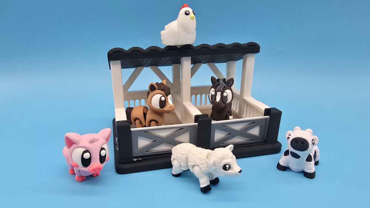 Farm Stable Playset