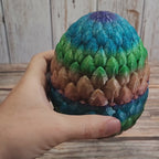 5'3" Tiny Dragon Fidget (Optional Egg) - 3D Printed Fidget