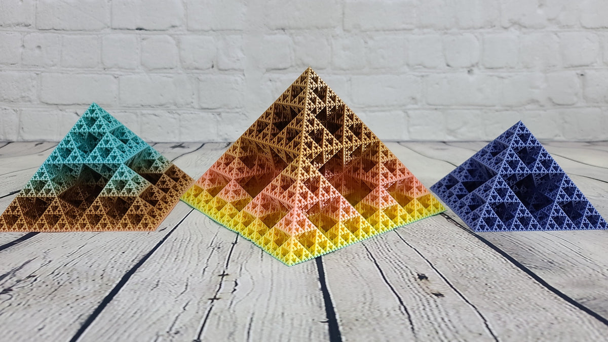 Fractal Pyramid - Sierpinski Octahedron 6th Order