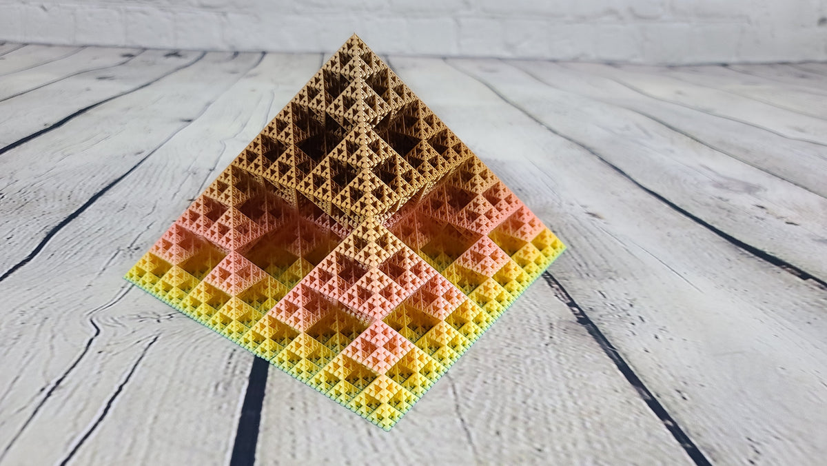 Fractal Pyramid - Sierpinski Octahedron 6th Order
