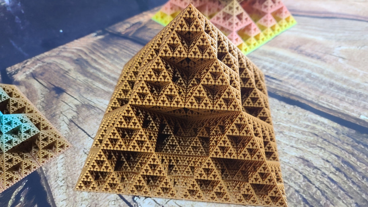 Fractal Pyramid - Sierpinski Octahedron 6th Order