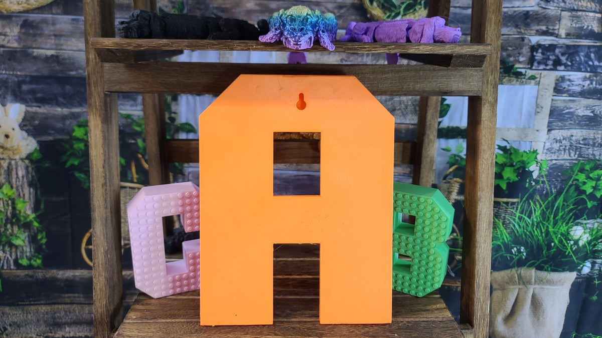 Personalized X-Large Name Sign - Custom Brick Letters