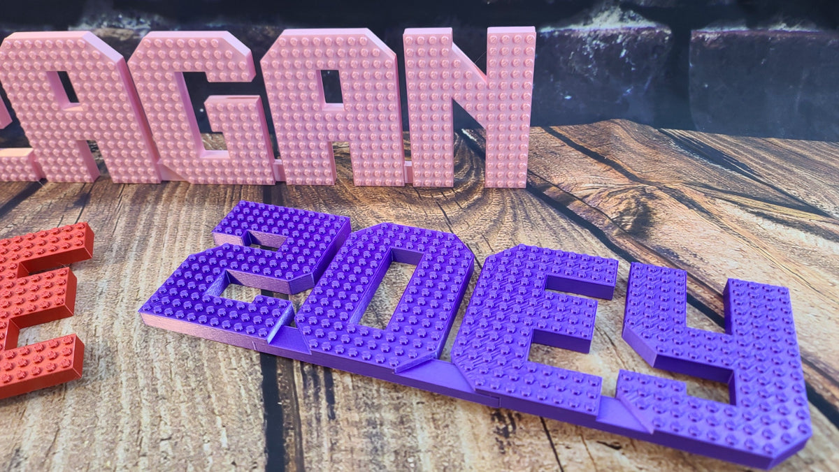 Personalized Large Brick Name Plate