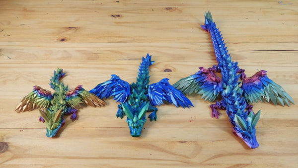 Articulated Crystal Wing Dragon