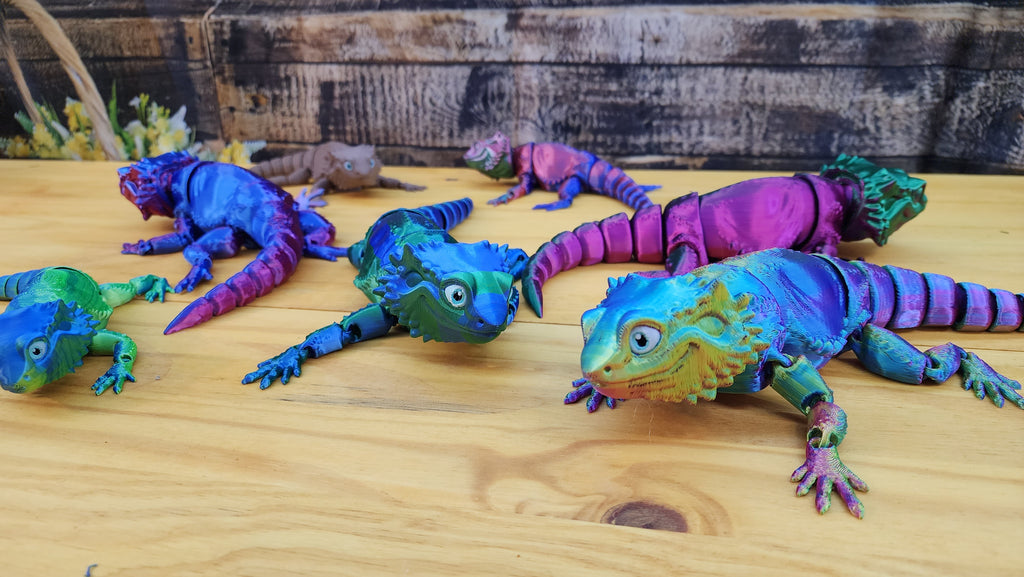 Bearded Dragon - 3D Printed Fidget