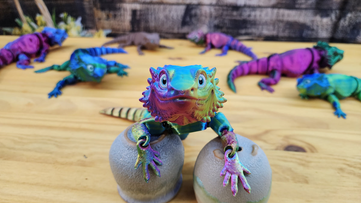Bearded Dragon - 3D Printed Fidget